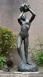 La Fontaine d'amour (1989), bronze, Sèvres.