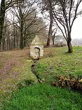 La fontaine de Bodéno.