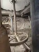 Le meule vue du dessous