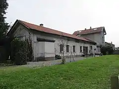 Bâtiment côté voies.