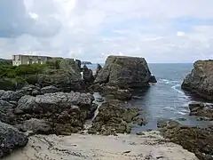 Fort Sarah-Bernhardt, de Belle-Île-en-Mer en Bretagne