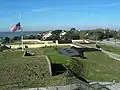 Fort Moultrie, sur l'île de Sullivan.