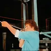 Position du souffleur de verre.