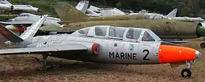 Un CM.175 Fouga Magister Zéphyr