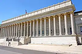 Palais de  justice historique de Lyon en 2014.