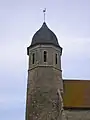 Le clocher de l'église Saint-Martin.