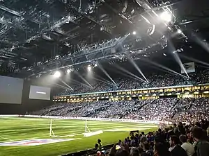 Paris La Défense Arena en 2018