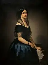 Portrait d'Antonietta Tarsis Basilico (1851)