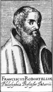 Image en noir et blanc d'un buste homme barbu, profil trois-quart, habit au col relevé