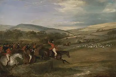 The Berkeley Hunt, Francis Calcraft Turner, 1842