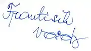 un autographe
