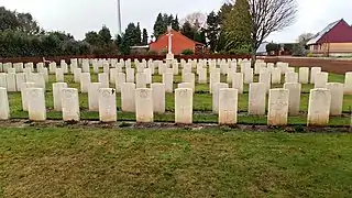 Franvillers Communal Cemetery Extension.