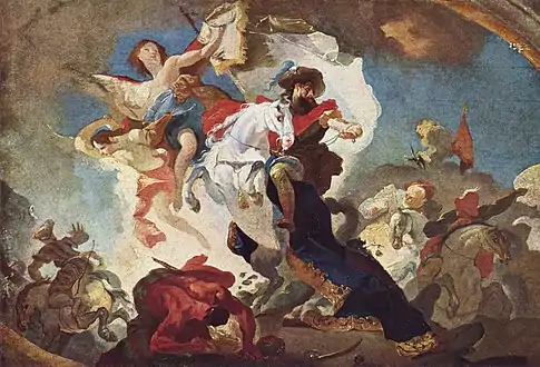 La Victoire de Saint Jacques de Compostelle(vers1764) Palais du Belvédère