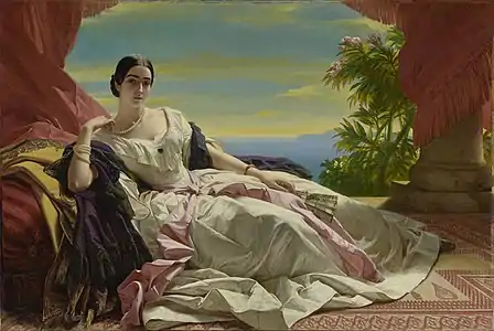 Portrait de Léonille de Sayn-Wittgenstein-Sayn, née Baryatinsky (1843), Los Angeles, Getty Center.