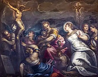 Il serpente di bronzo innalzato da Mosè nel deserto