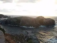 Vue sereine de l'île de Fumijima
