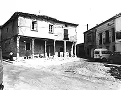 Architecture populaire. Maisons porticadas.Fondation Joaquín Díaz.