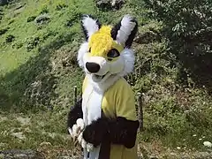 Le fursuiter français Erixalu