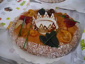 Gâteau des Rois, Provence.