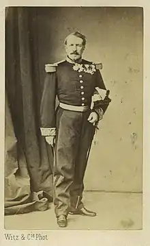 Portrait du général Charles Letellier-Valazé.
