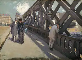 Gustave Caillebotte,Le Pont de l'Europe (1876),collection privée.