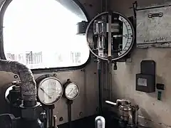 GTB no 3 avec tachymètre de type Hasler.