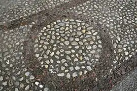 Galets de la place Wilson à Brest.