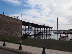 Rampe d'embarquement de la CFML, construite en 1888