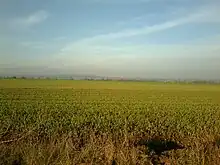 Vue des communes se situant le plus au nord.