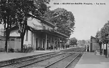 Gare (photo du début XXe siècle).