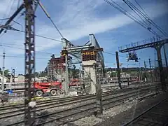 Viaduc en construction