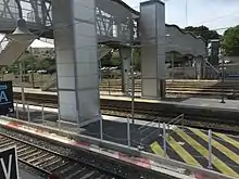 Passerelle de la gare