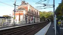 La gare de Conches en 2016.