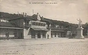 La gare de Constantine.
