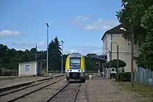 Vu du passage à niveau