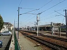 Vue générale de la gare.