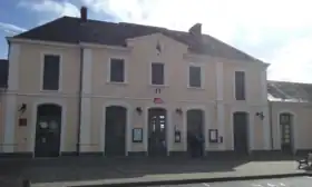 La gare de Mézidon en 2016.