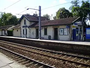 Vue intérieure du bâtiment des voyageurs.