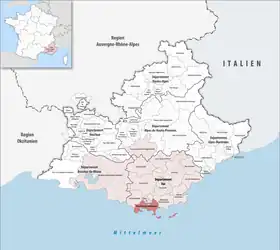 Localisation de Métropole Toulon-Provence-Méditerranée