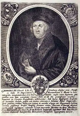 Image illustrative de l’article Georg Schenk von Limpurg