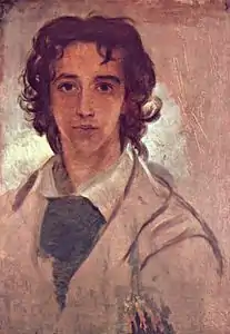 Autoportrait à l'âge de 17 ans, 1834, Compton, Watts Gallery (en).