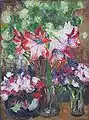 Nature morte d'amaryllis (« Blumenstillleben mit Amaryllis »), 1928