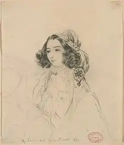 Portrait de George Sand.