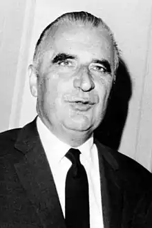 Georges Pompidou(UNR puis UDR)1962-1968I, II, III et IV