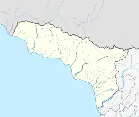 Voir sur la carte administrative d'Abkhazie