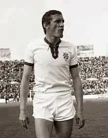 L'attaquant Gigi Riva a mené Cagliari à son premier titre de Serie A en 1970.