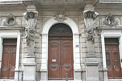 Atlantes, Marseille, no 22 rue Breteuil.