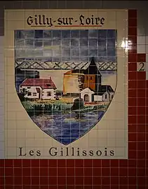 Gilly-sur-Loire (France).