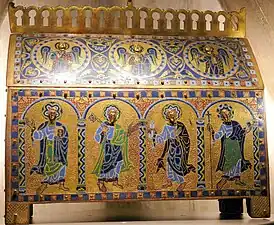 Autre vue de la châsse de saint Étienne.