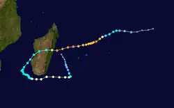 Trajectoire de Giovanna.